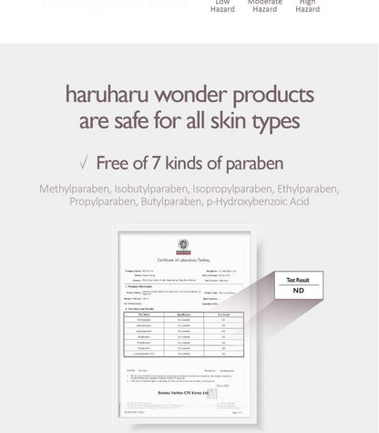 Haruharu Wonder Black Rice Hyaluronic Toner Fragrance Free