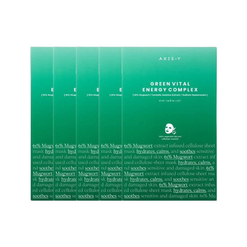 AXIS-Y Mugwort Green Vital Energy Complex Sheet Mask