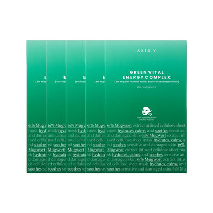AXIS-Y Mugwort Green Vital Energy Complex Sheet Mask