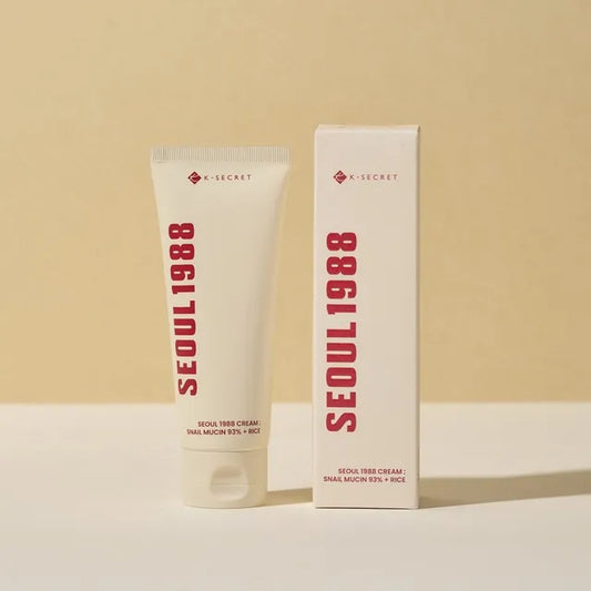 K-SECRET - SEOUL 1988 Snail Mucin 93% + Rice Cream 100ml
