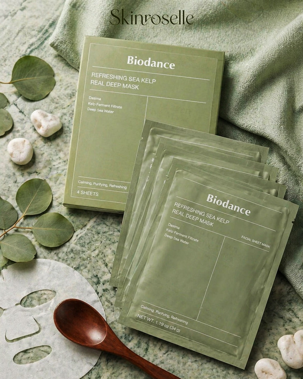 Biodance-Refreshing Sea Kelp Real Deep Mask